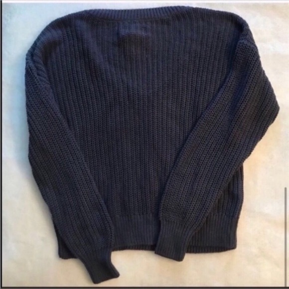 Pink Victoria’s Secret BOYFRIEND V-NECK SWEATER - Picture 3 of 3